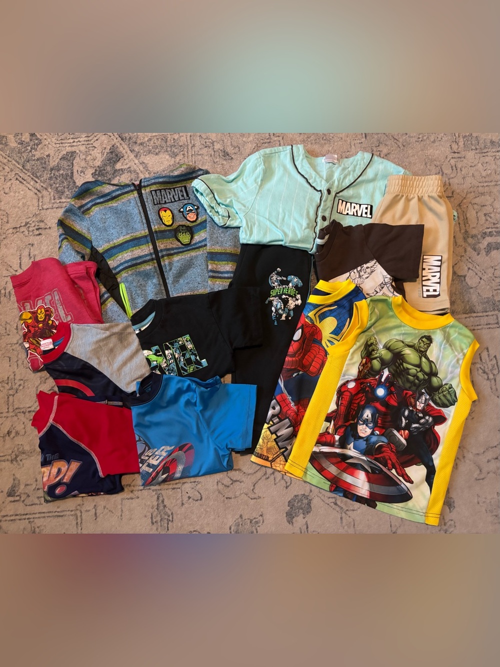 Boys Marvel Bundle Set Size 4T